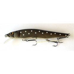 Воблер на хижу рибу, EOS Mystik Minnow SP, 110мм, вага 14,5г, заглиблення 0,8-1,2м, колір №052
